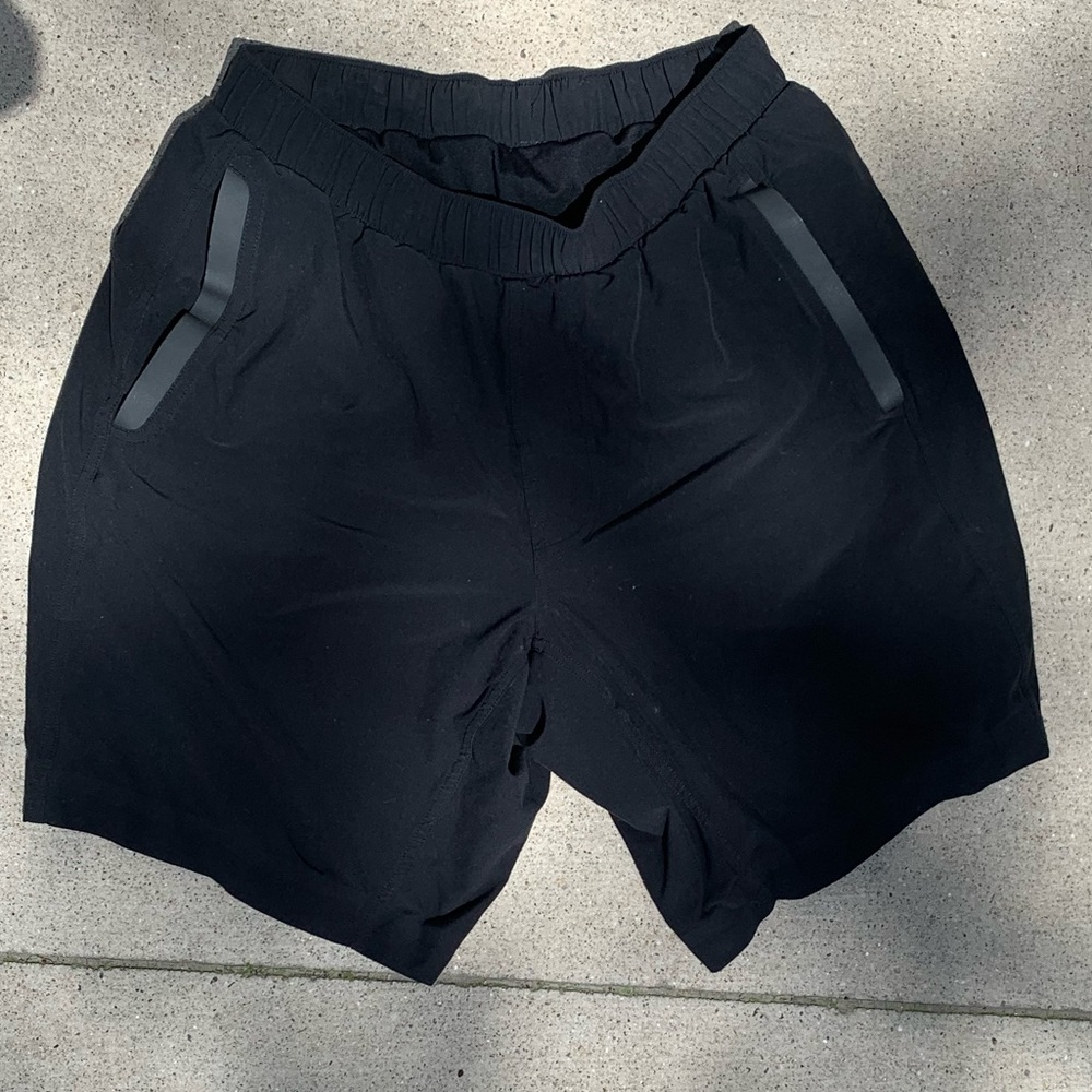 Black lululemon shorts in great condition